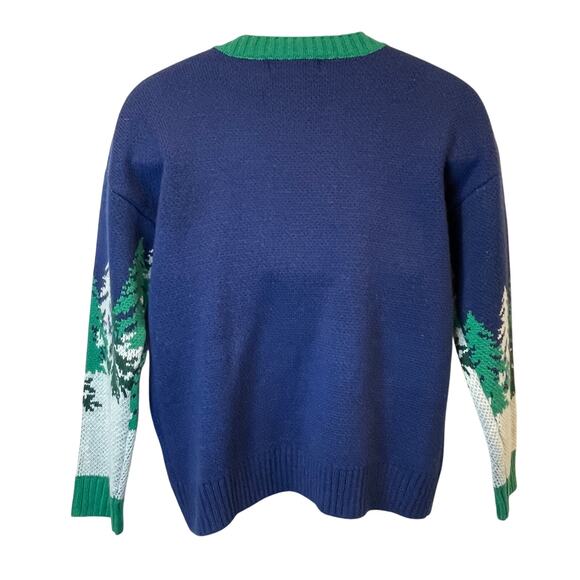 33 Degrees Downhill Skiers Ugly Christmas Sweater Size Small - Picture 3 of 6